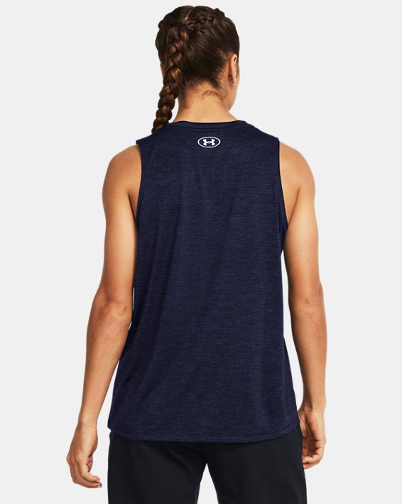 เสื้อกล้าม UA Tech™ Twist สำหรับผู้หญิง in Blue image number 1